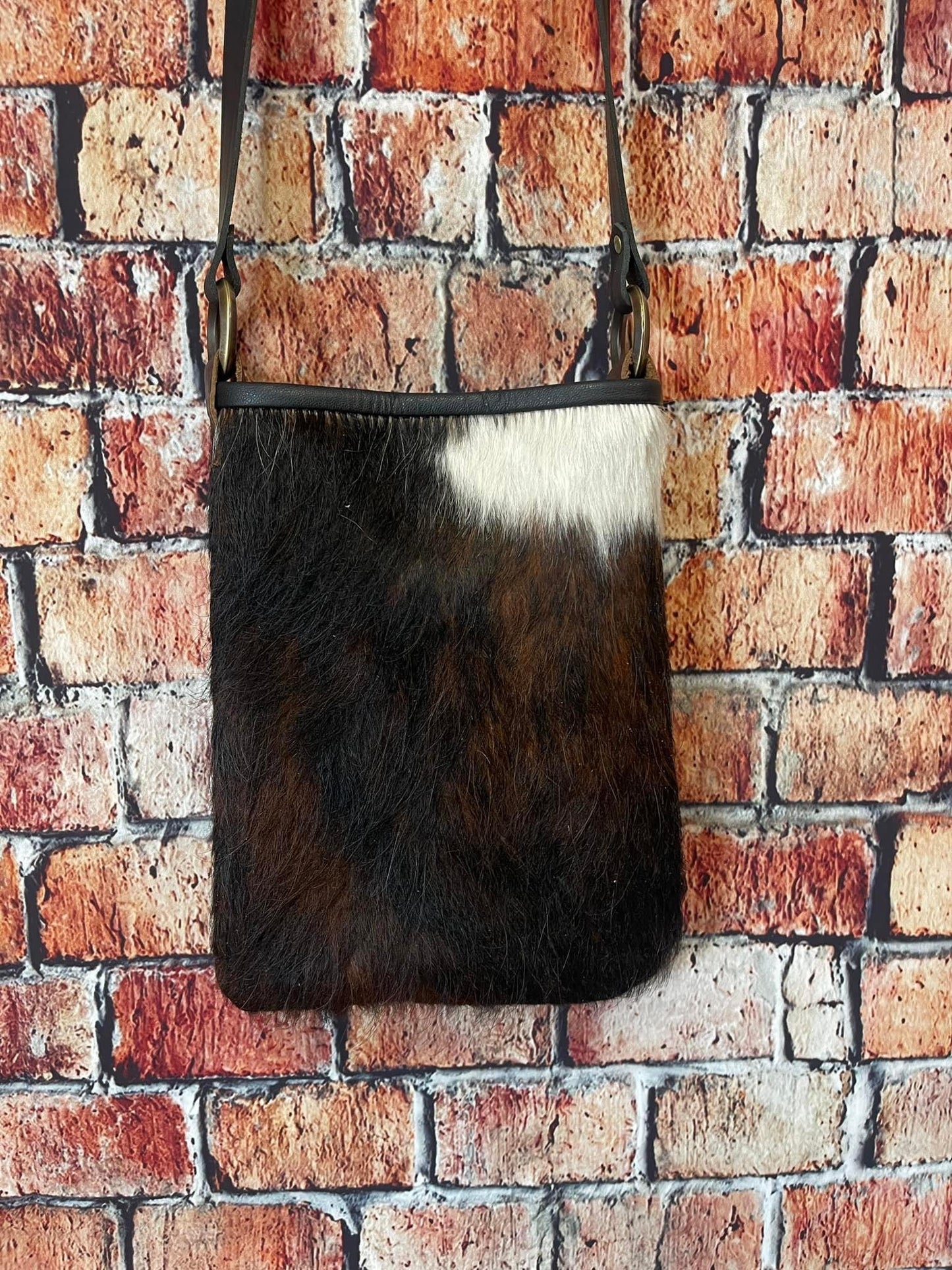 Small Hair on Hide crossbody