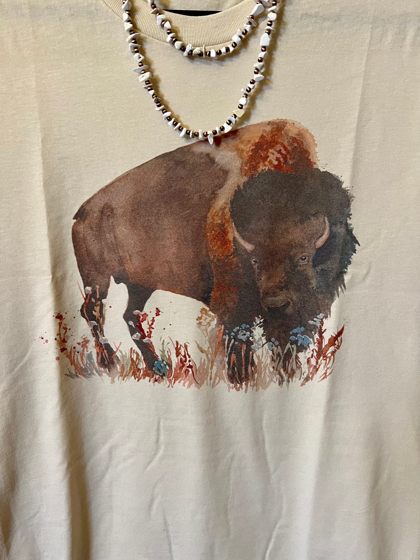 Buffalo and Wildflower Tee