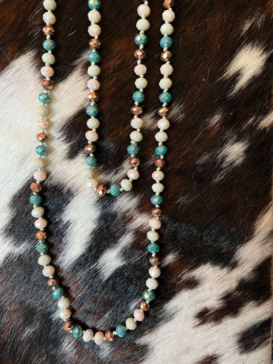 60” Crystal Necklace