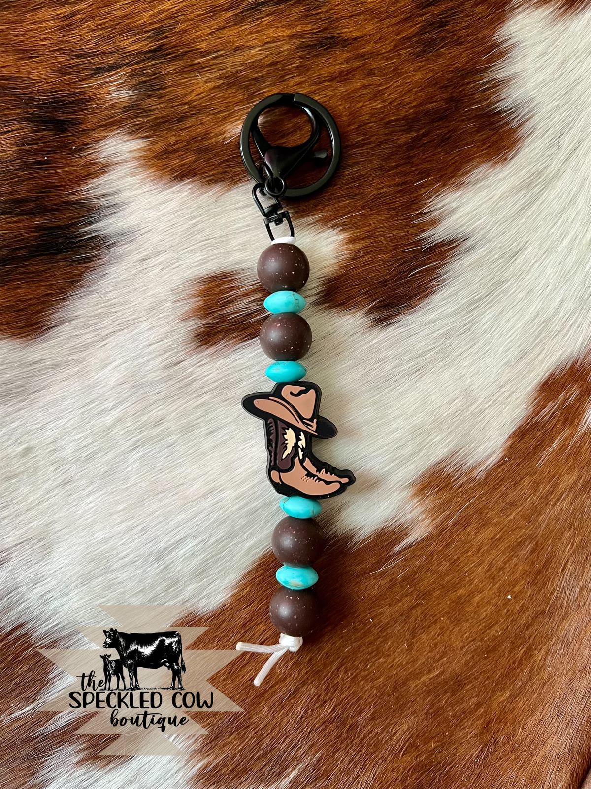Boots and Hat Keychain