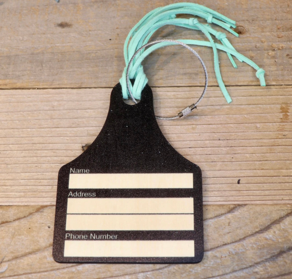 Shorthorn Bag Tag