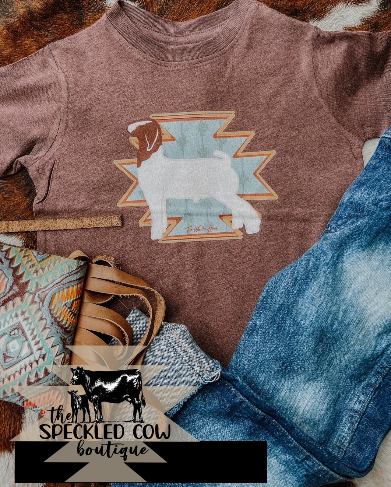 Aztec Goat Kid's Tee