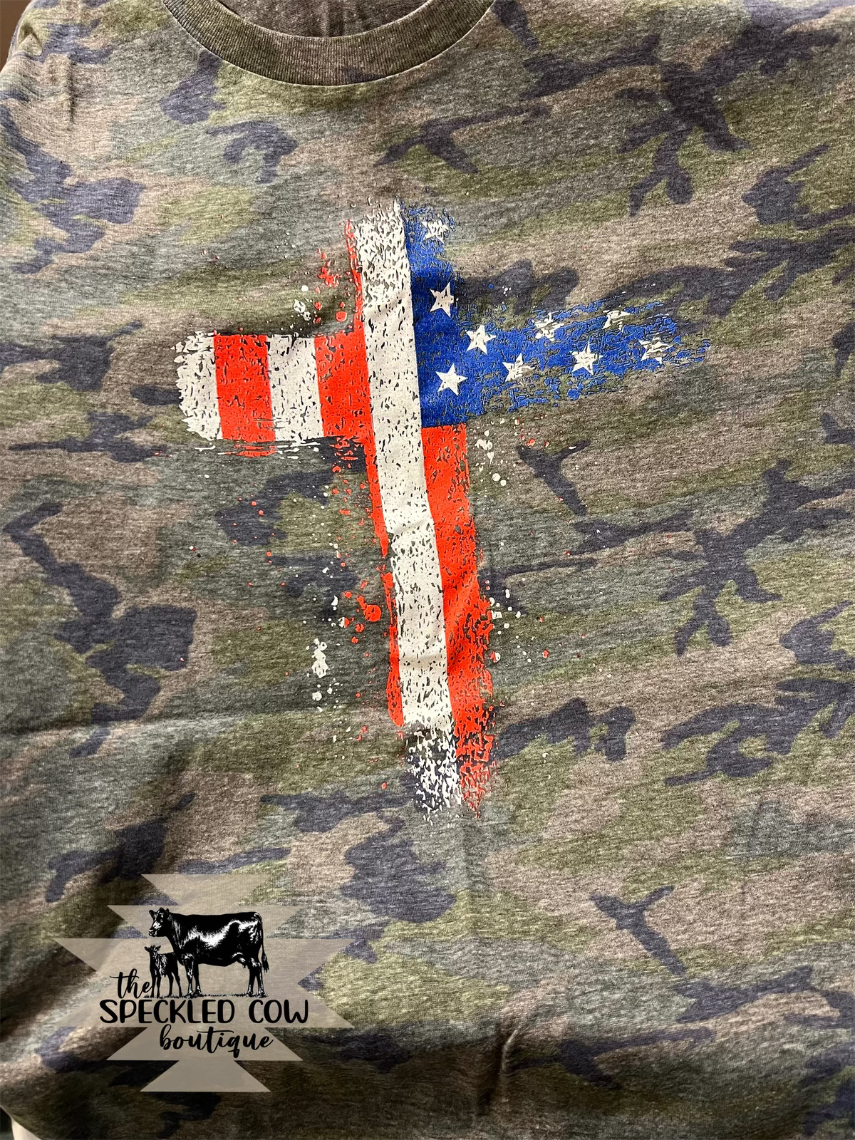 USA Cross Tee